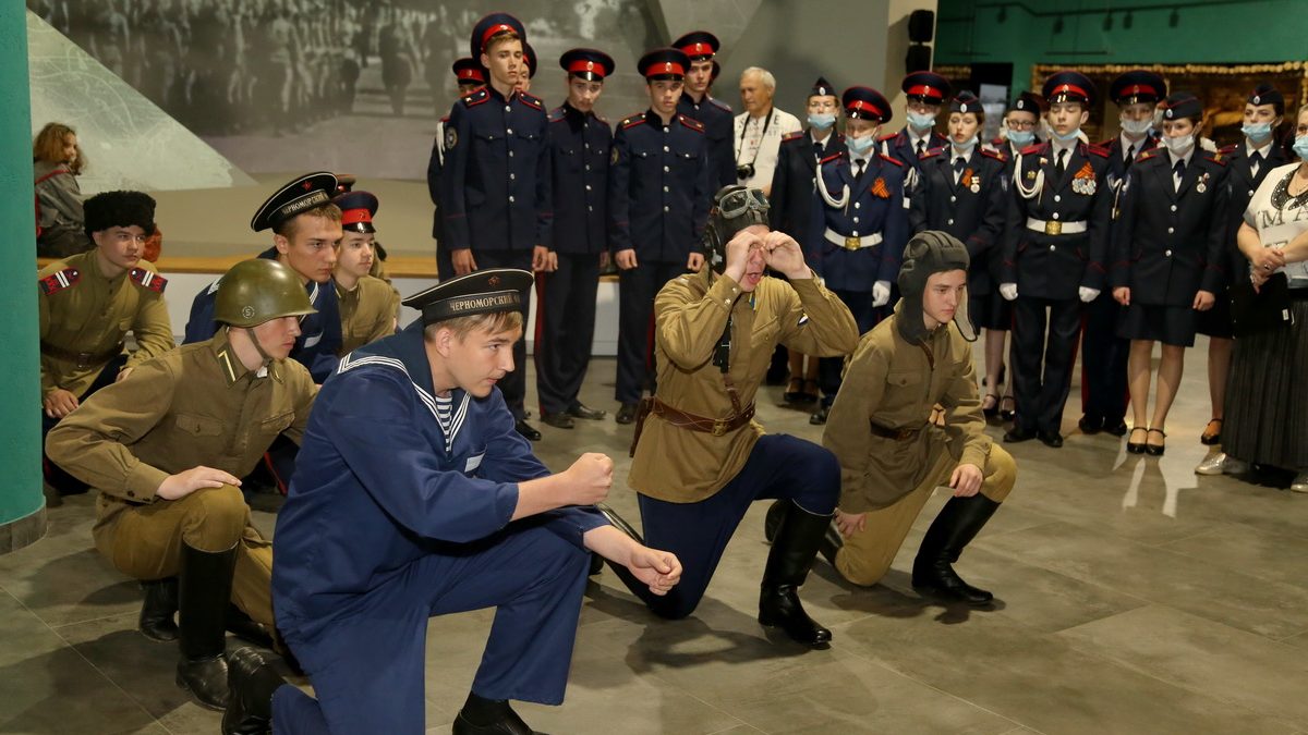 На Дону прошел урок памяти, посвященный 5-му Гвардейскому кавалерийскому Донскому казачьему Краснознаменному Будапештскому корпусу