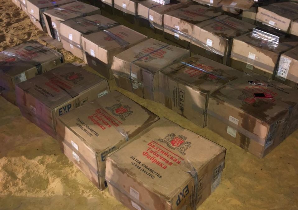 Ростовские пограничники задержали 40 тысяч пачек контрабандных сигарет