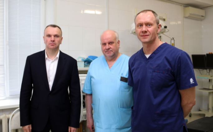 "Щекиноазот" приобрел для Первомайской больницы новое эндоскопическое оборудование