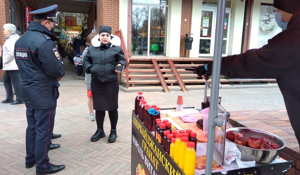 В Калининградской области усилили борьбу с незаконной уличной торговлей