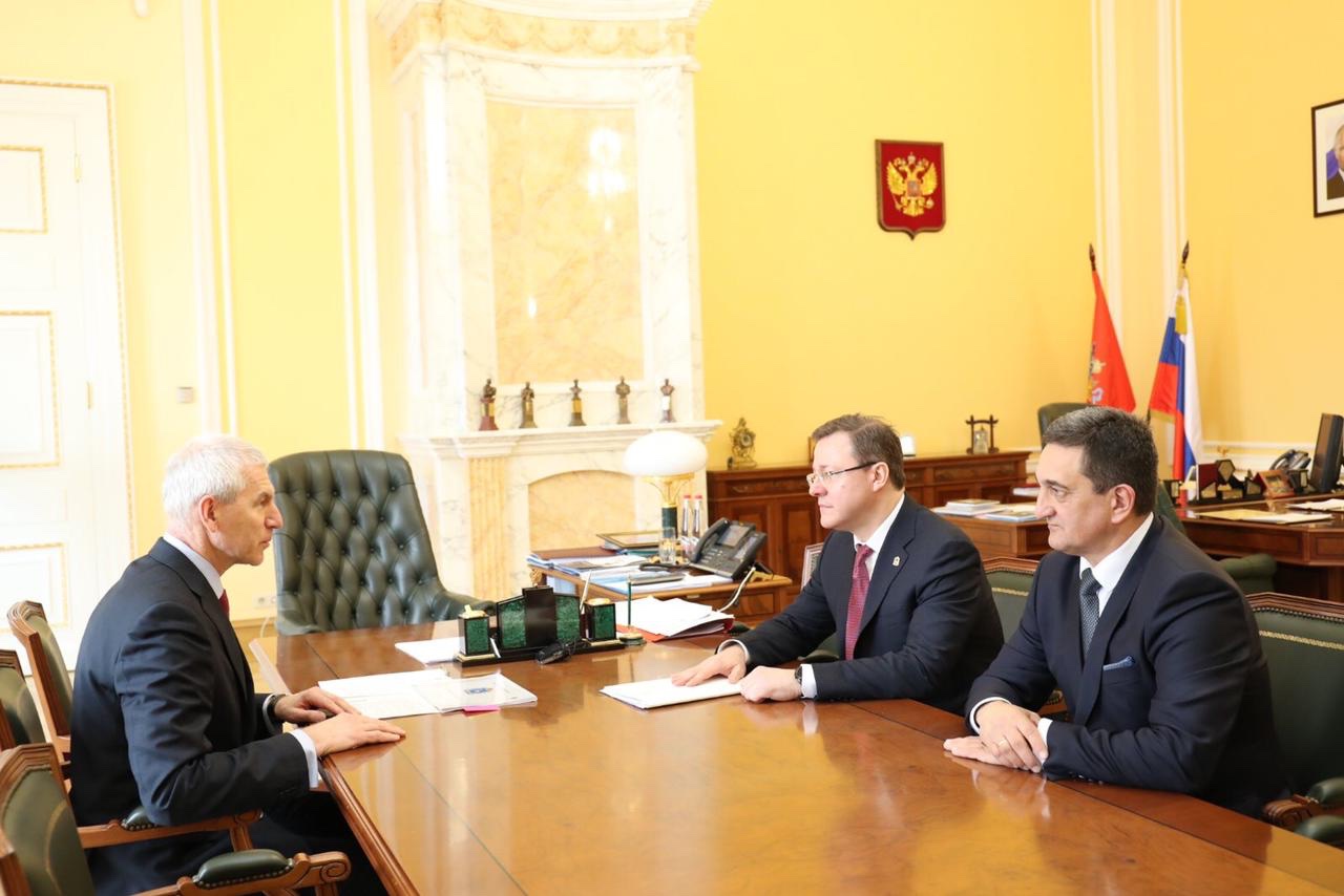 Губернатор Самарской области и министр спорта РФ заключили соглашение о сотрудничестве с регионом
