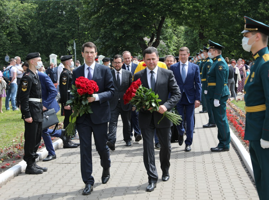 Губернатор Ярославской области посетил торжества в День России в Переславле