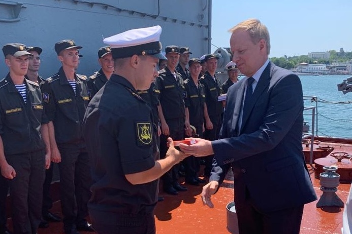 Делегация донского региона стала участником празднования Дня ВМФ в Севастополе