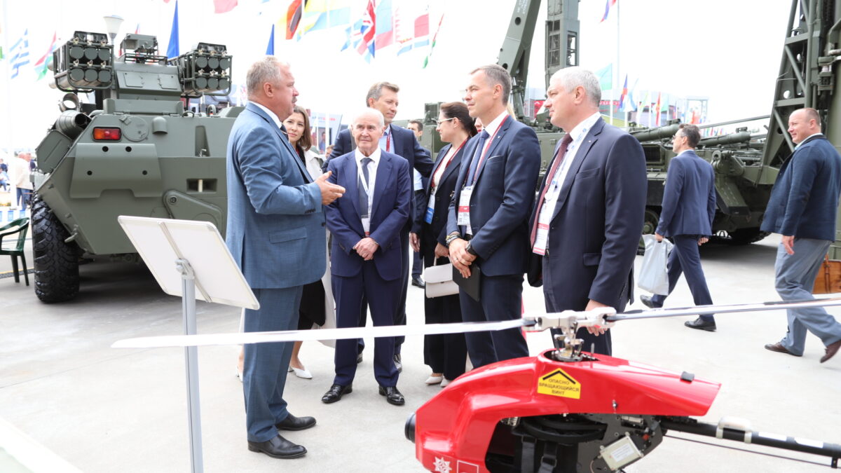 Купол представил на Армии-2021 большое количество натурных образцов своих изделий