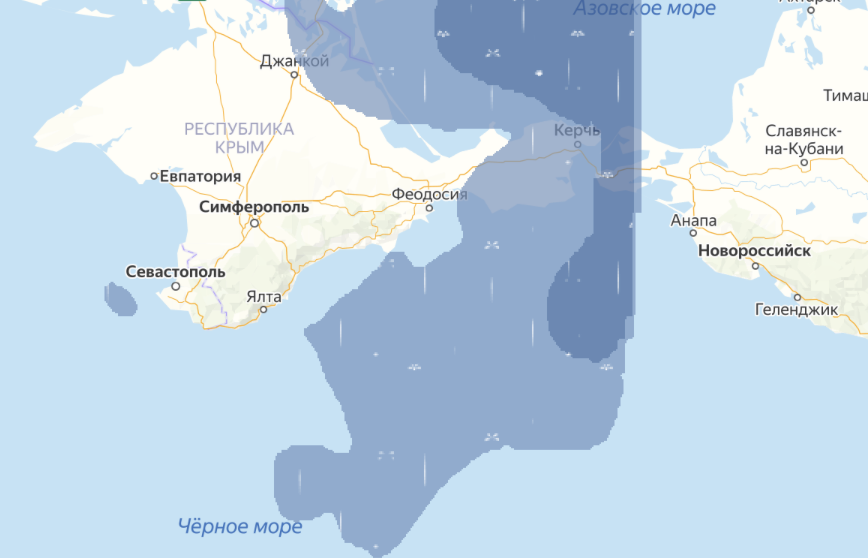 В Симферополе объявили штормовое предупреждение