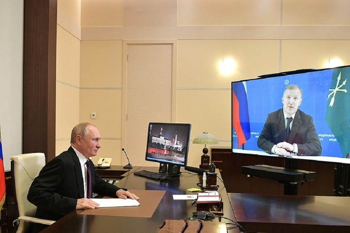 Кумпилов рассказал Путину о дальнейших планах по развитию республики
