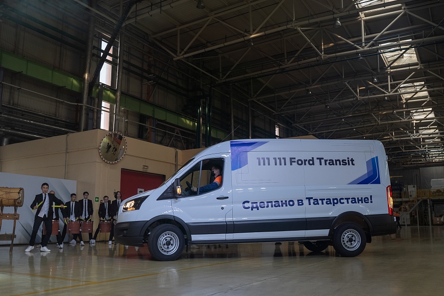 Президент Татарстана в лучшей особой зоне на выпуске юбилейного Форд Транзит и на открытии нового производства "СТ Алабуга"