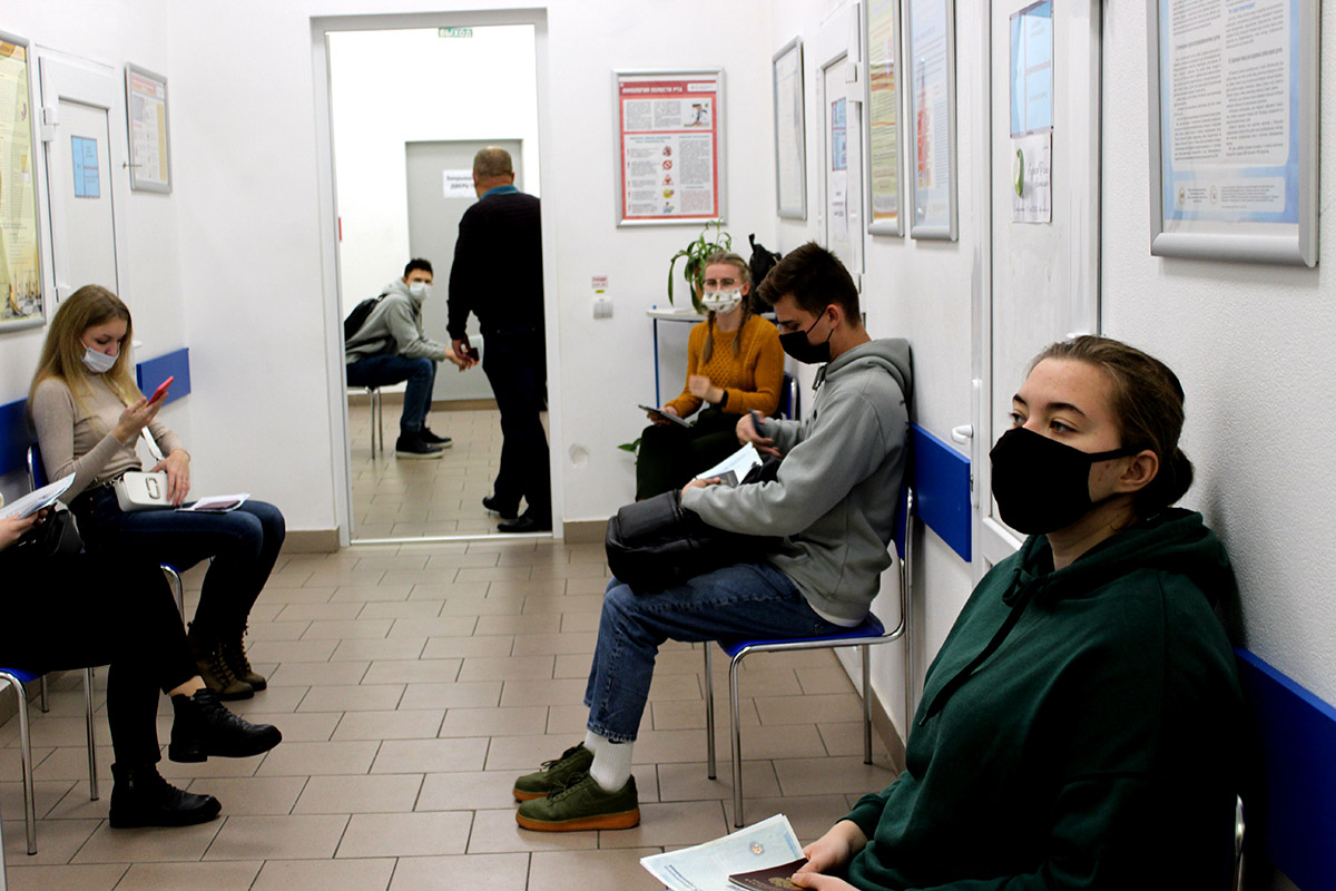 В Калининградской области массово вакцинируют студентов
