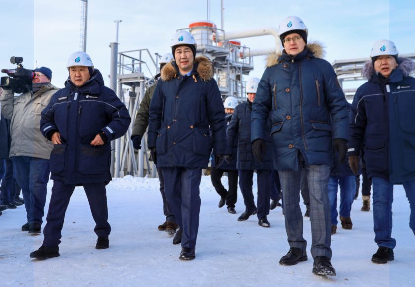 Айсен Николаев заявил, что запуск головной ГРС кратно повысит надежность газоснабжения Якутска