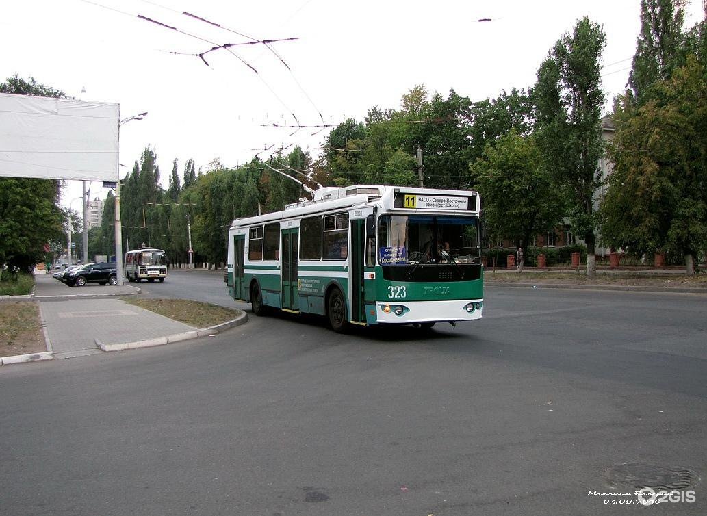 С 27 ноября в Воронеже возобновится работа 11-го троллейбусного маршрута