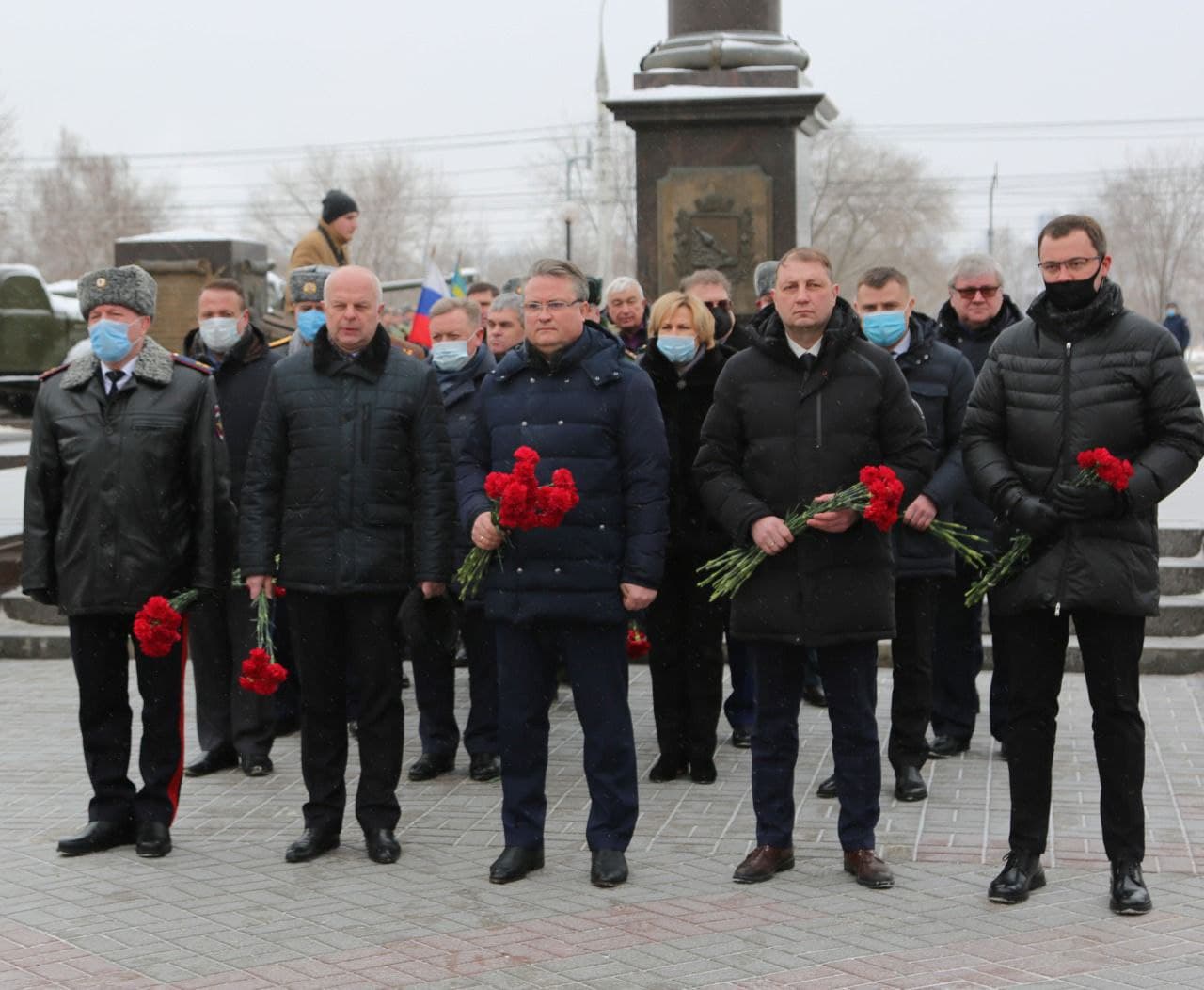 Мэр Воронежа поздравил защитников Воронежа с 79-й годовщиной освобождения города