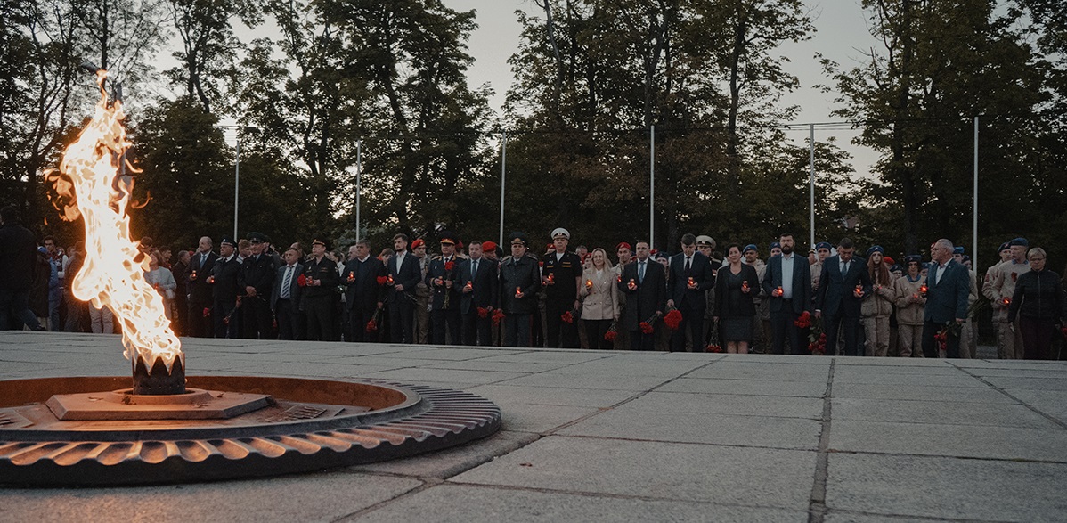 В Калининградской области прошла акция «Свеча памяти»