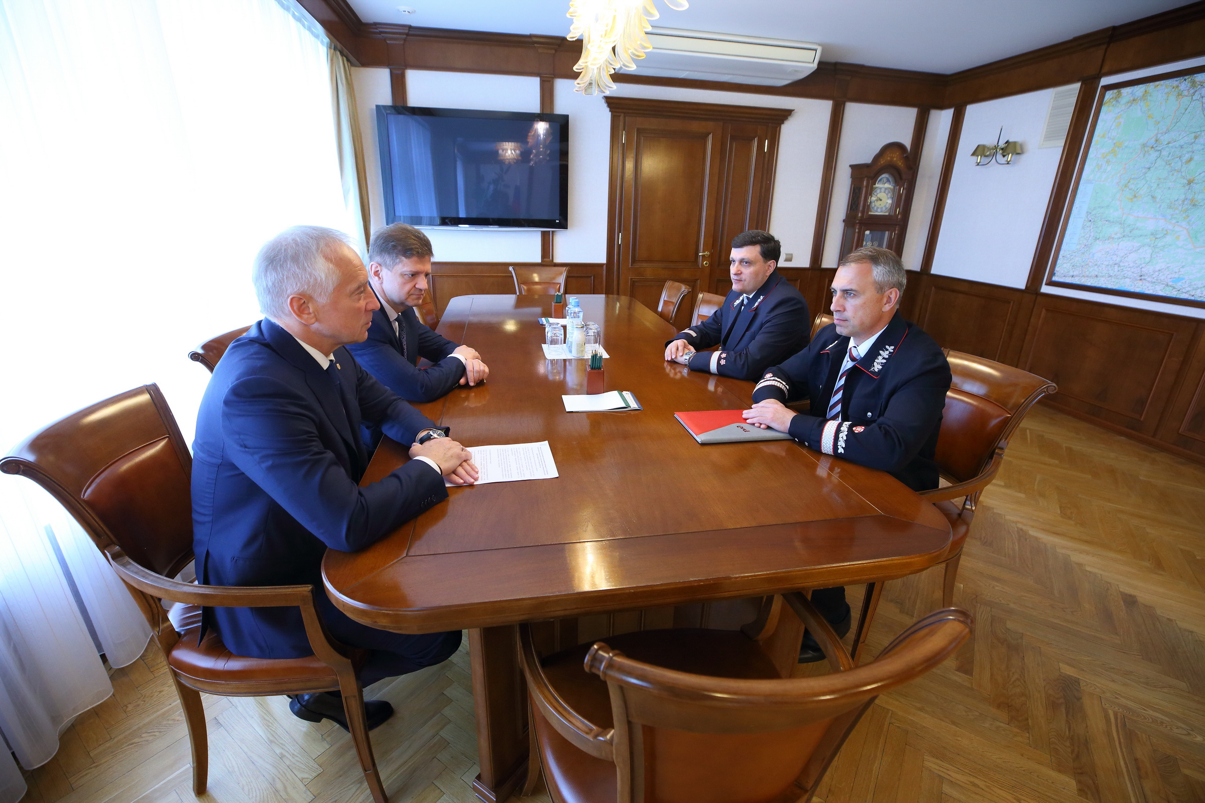 Развитие перевозок в Томской области обсудили глава региона и начальник Западно-Сибирской железной дороги
