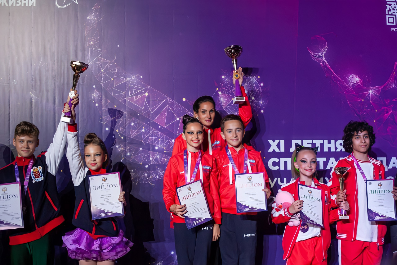 Калининградские спортсмены выиграли золото по акробатическому рок-н-роллу Спартакиады учащихся