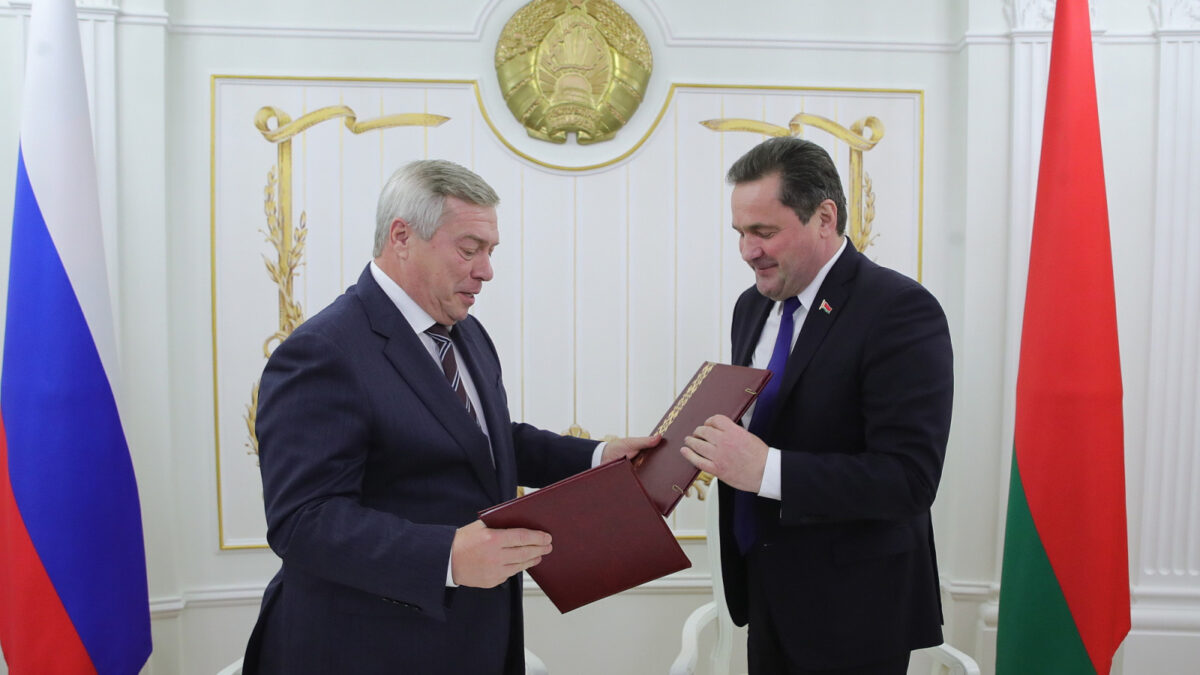 Визит донского губернатора в Беларусь укрепил и расширил дружеские отношения регионов