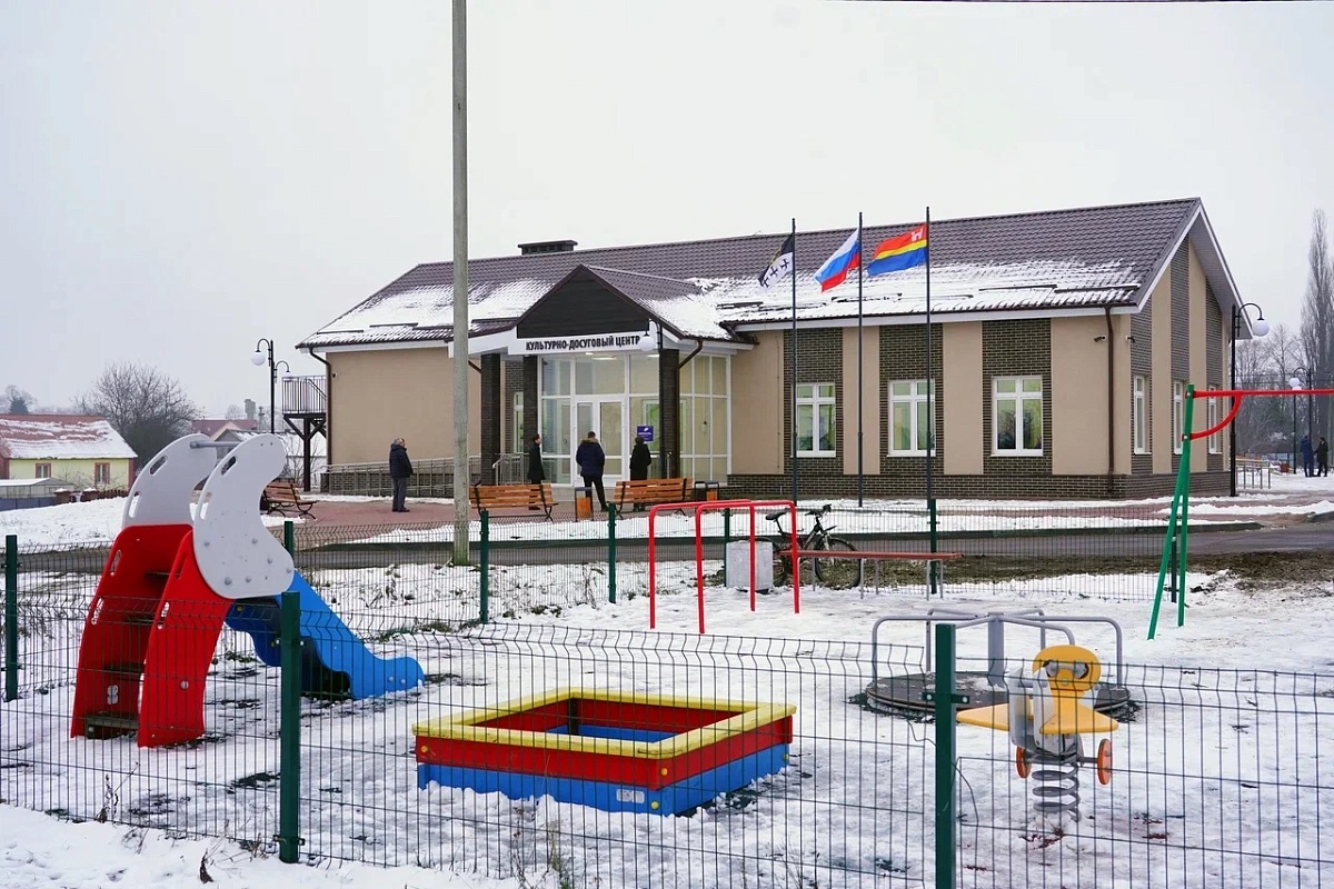 В Калининградской области в муниципалитете возведен новый культурно-досуговый центр