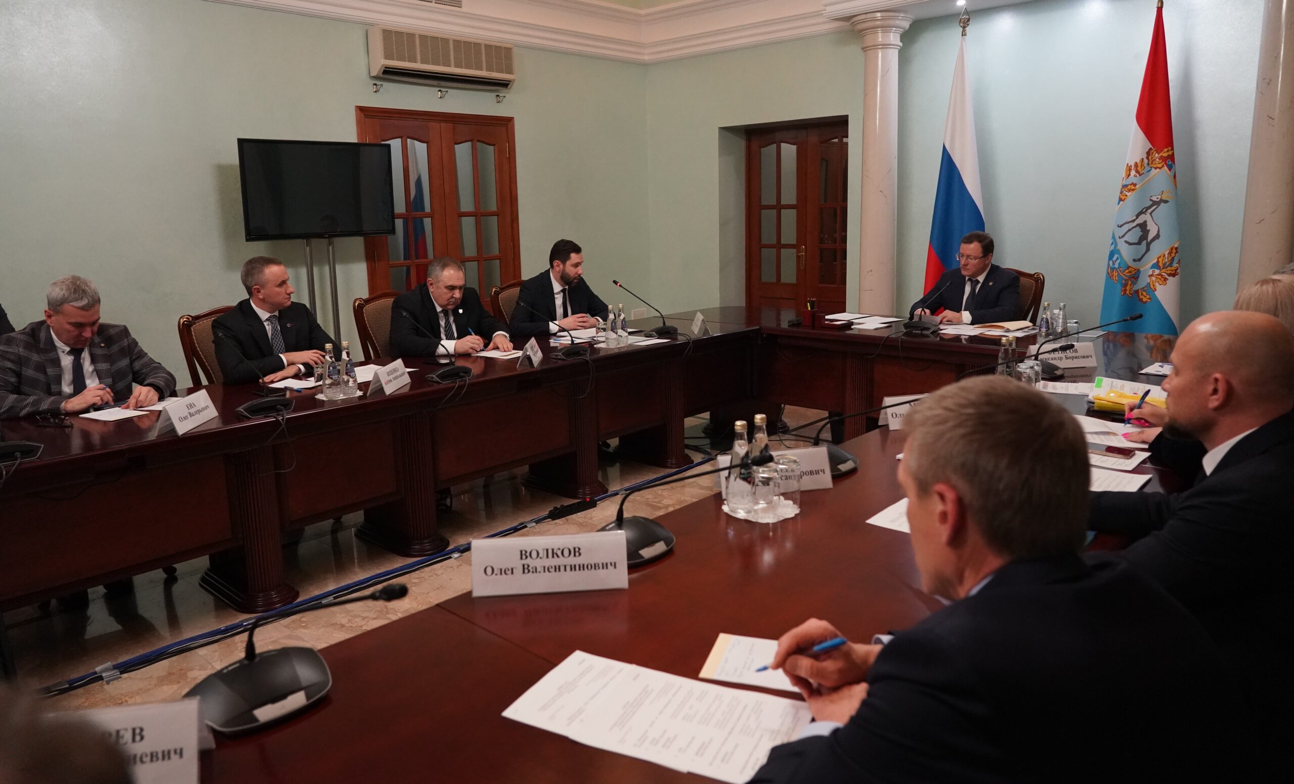 Губернатор Самарской области провел встречу с руководителем Роспатента