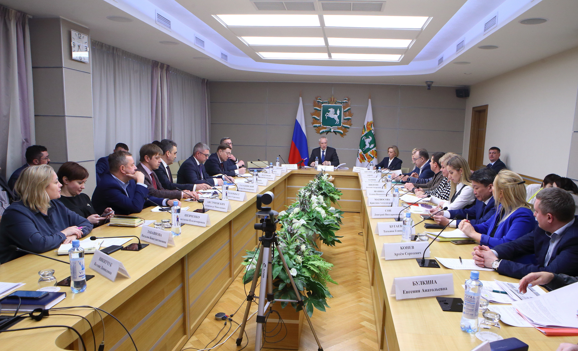 Томский губернатор открыл региональные штабы по научно-технологическому развитию