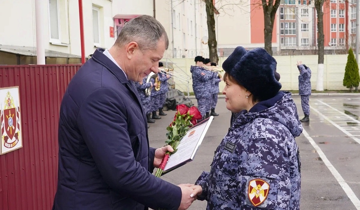 В Калининградской области отметили День войск национальной гвардии