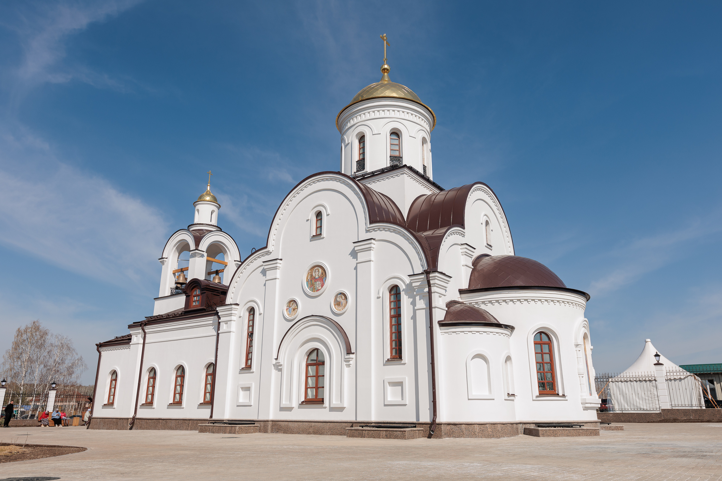 Первая служба прошла в храме Томинского сельского поселения под Челябинском