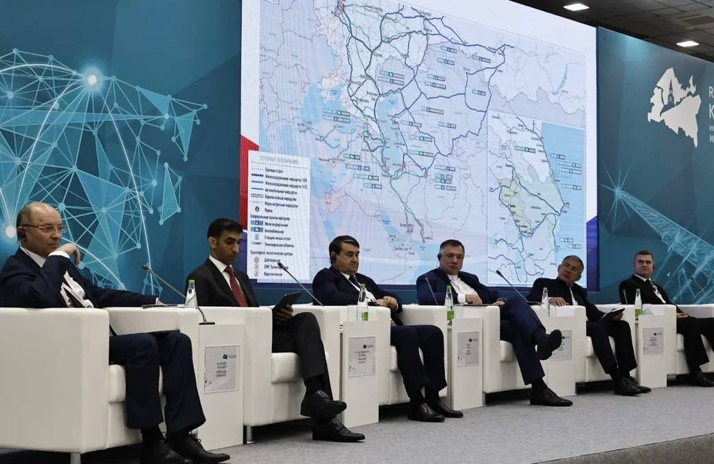 Астраханский губернатор рассказал о развитии МТК «Север – Юг» на международном форуме в Казани