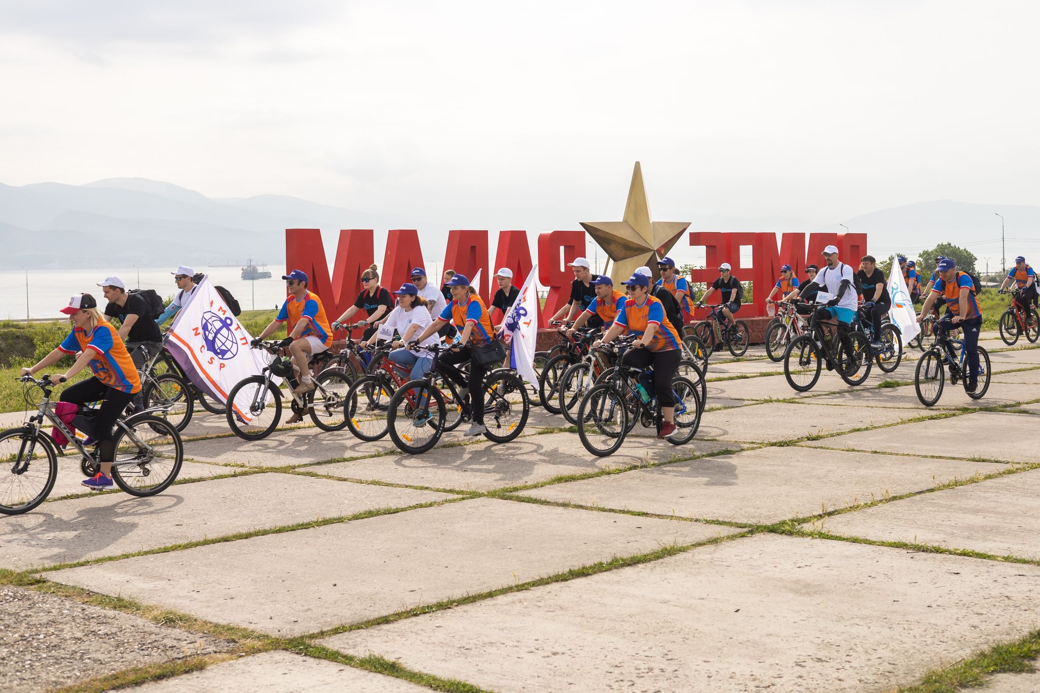 Группа НМТП провела велопробег в честь 30-летия ПАО «Транснефть»