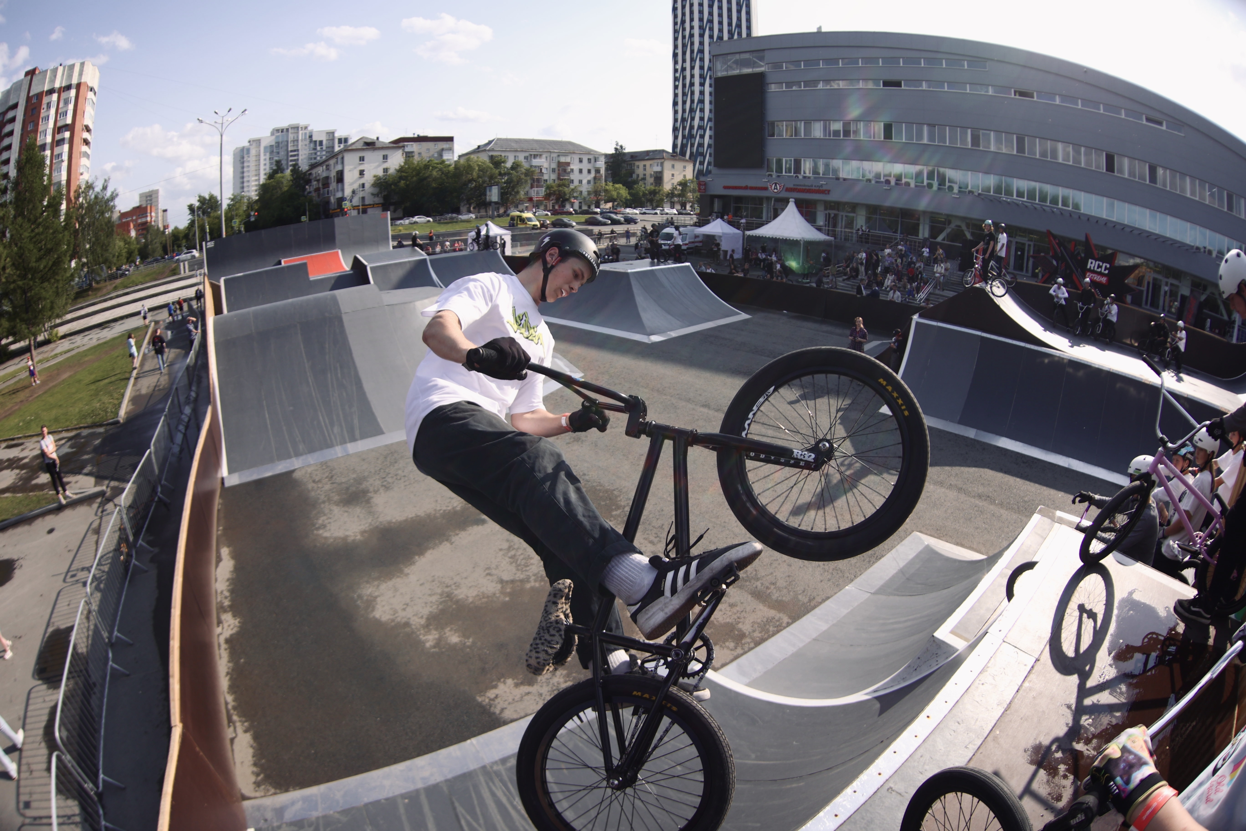 Велоспорт BMX фристайл парк Казань