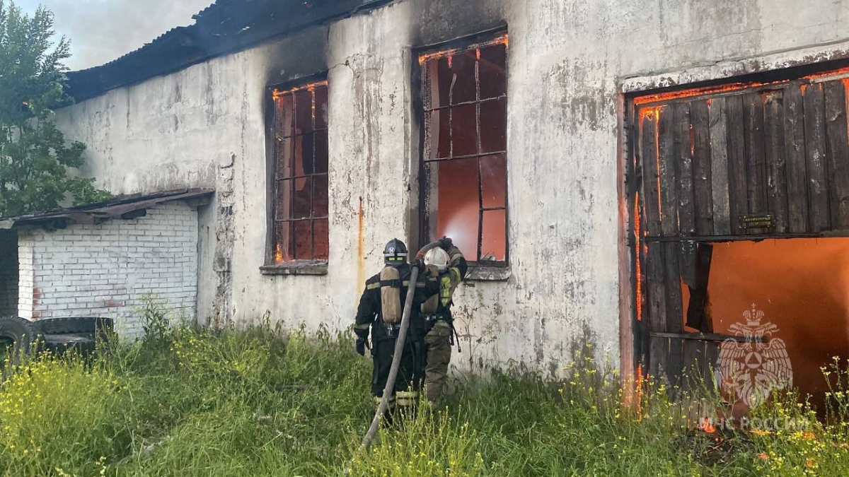 Пожар в деревне. Пожар в селе. МЧС Удмуртии.