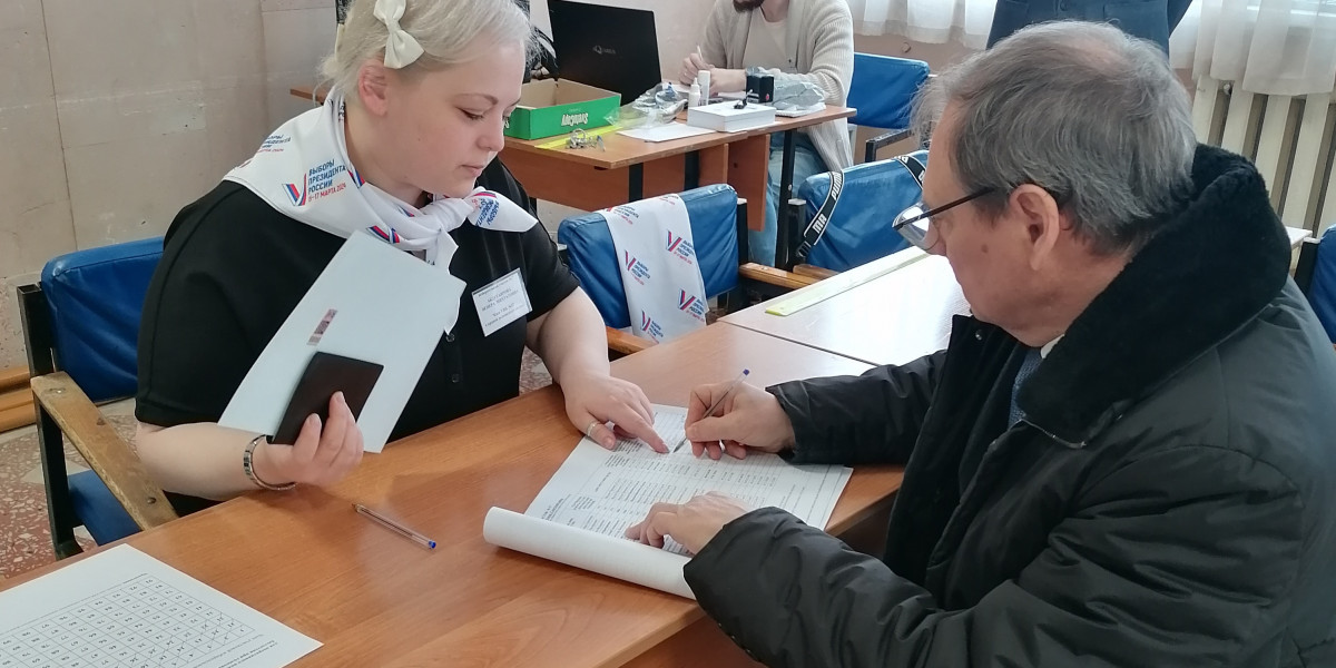 Команда губернатора Томской области активно принимает участие в голосовании на выборах Президента