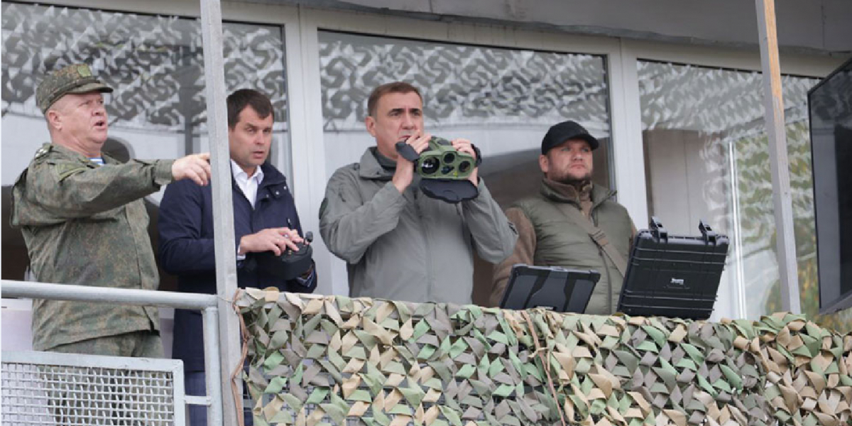 Тульский Губернатор встретился с операторами БПЛА Центра беспилотных систем