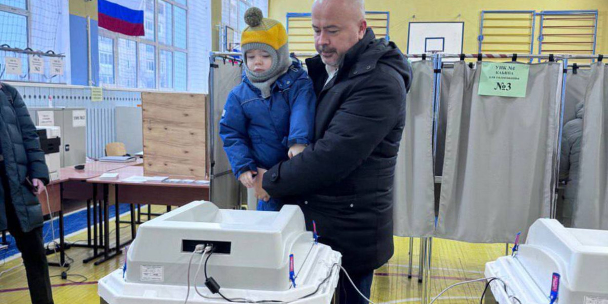 Команда губернатора Томской области активно принимает участие в голосовании на выборах Президента