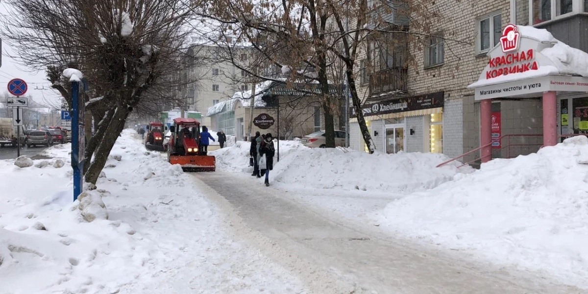 В Ижевске с улиц вывезли уже больше 500 000 кубометров снега