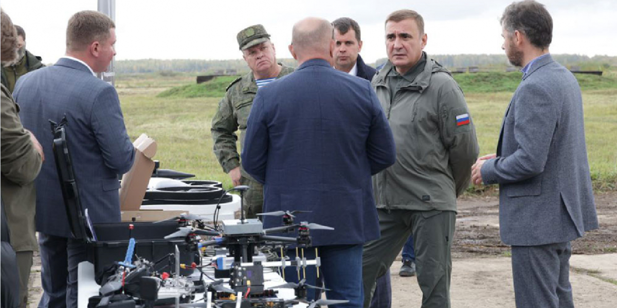 Тульский Губернатор встретился с операторами БПЛА Центра беспилотных систем