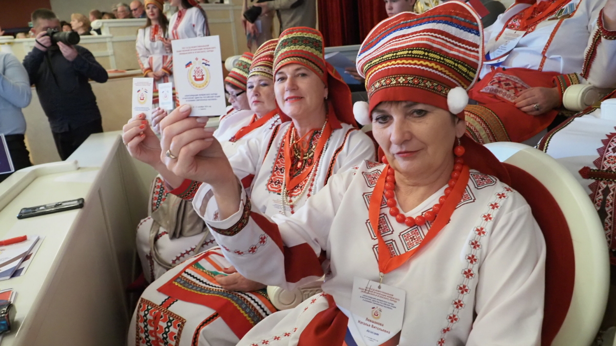 В Саранске проходит съезд Межрегиональной общественной организации мордовского народа