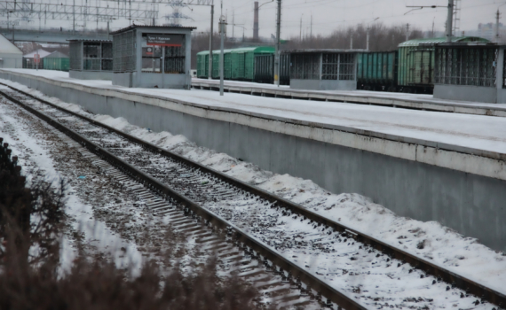 Сход вагонов ремонтного поезда произошёл в Новой Москве