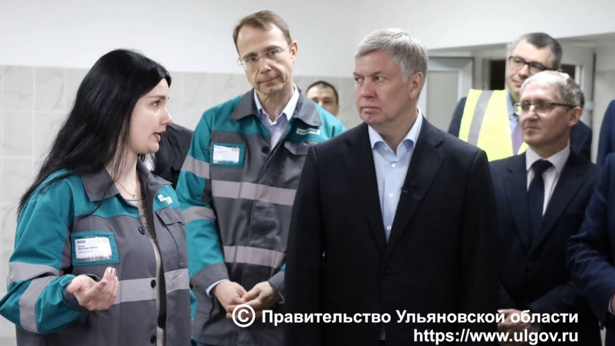 Губернатор Русских ознакомился с планами развития предприятий-«точек роста» Новоульяновска
