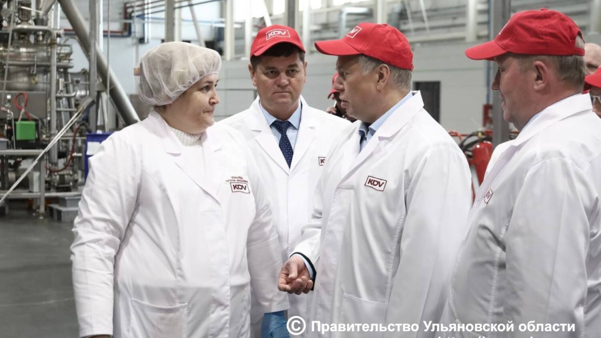 Губернатор Русских ознакомился с планами развития предприятий-«точек роста» Новоульяновска