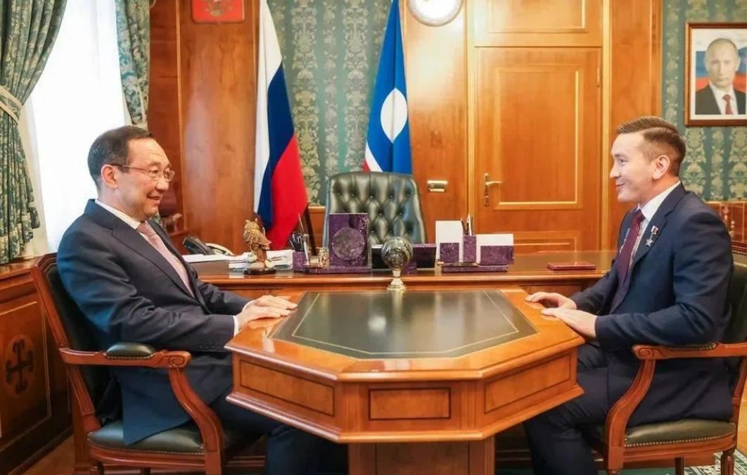 Глава Якутии напутствовал Игоря Юргина на работу в Минпросвещения РФ