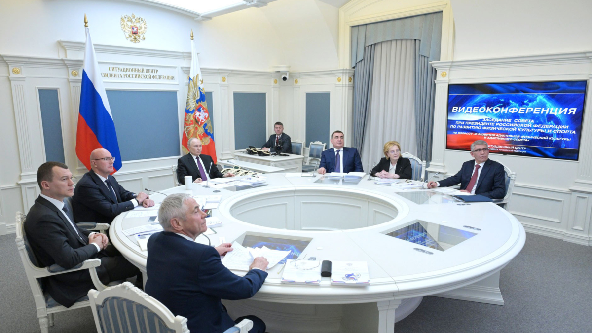 Дмитрий Миляев представил Президенту предложения по развитию адаптивного спорта