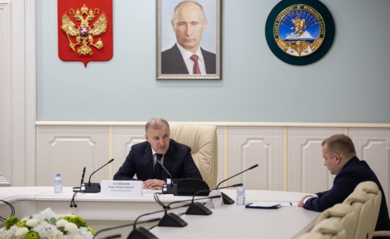 Глава Адыгеи провел встречу с руководителем Упрдор «Черноморье»