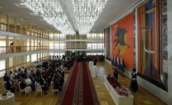 В Адыгее прошло вручение госнаград