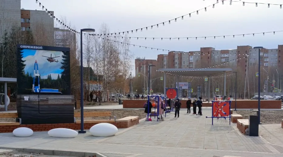 Обустройство общественного пространства «Белые ночи» на севере Томской области вышло на финальный этап