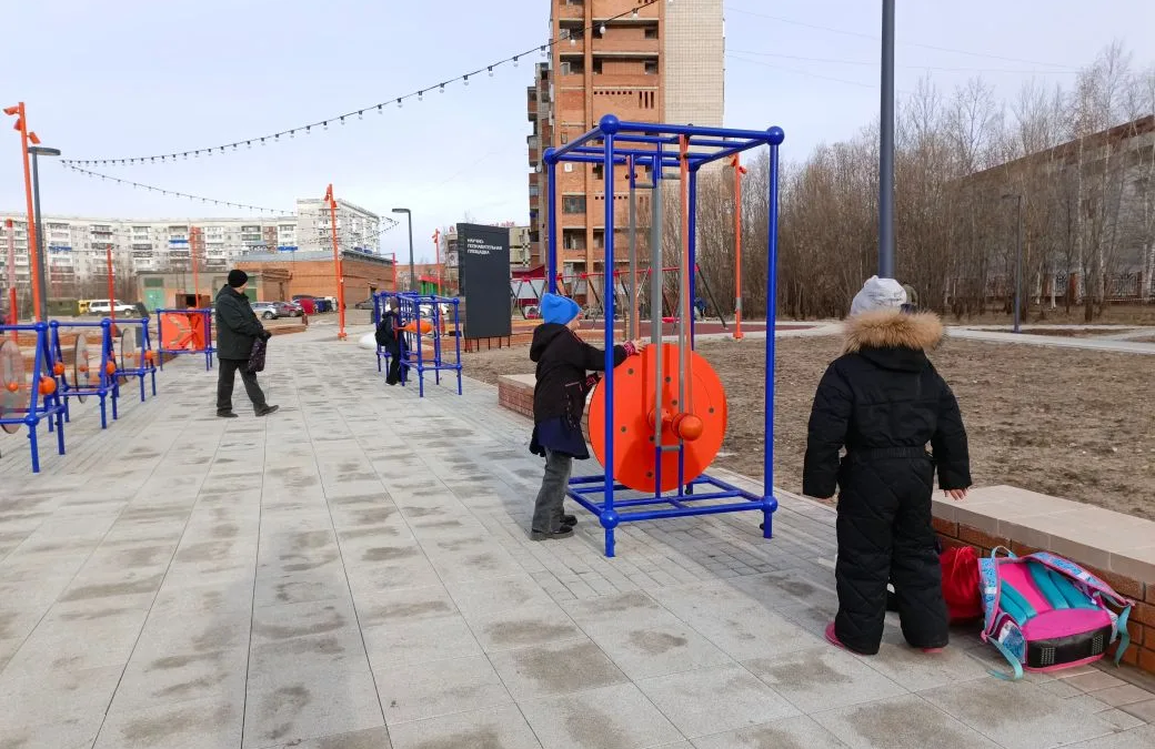 Обустройство общественного пространства «Белые ночи» на севере Томской области вышло на финальный этап