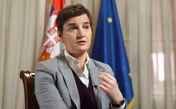 Ана Брнабич, пресс-служба Сербской Скупщины