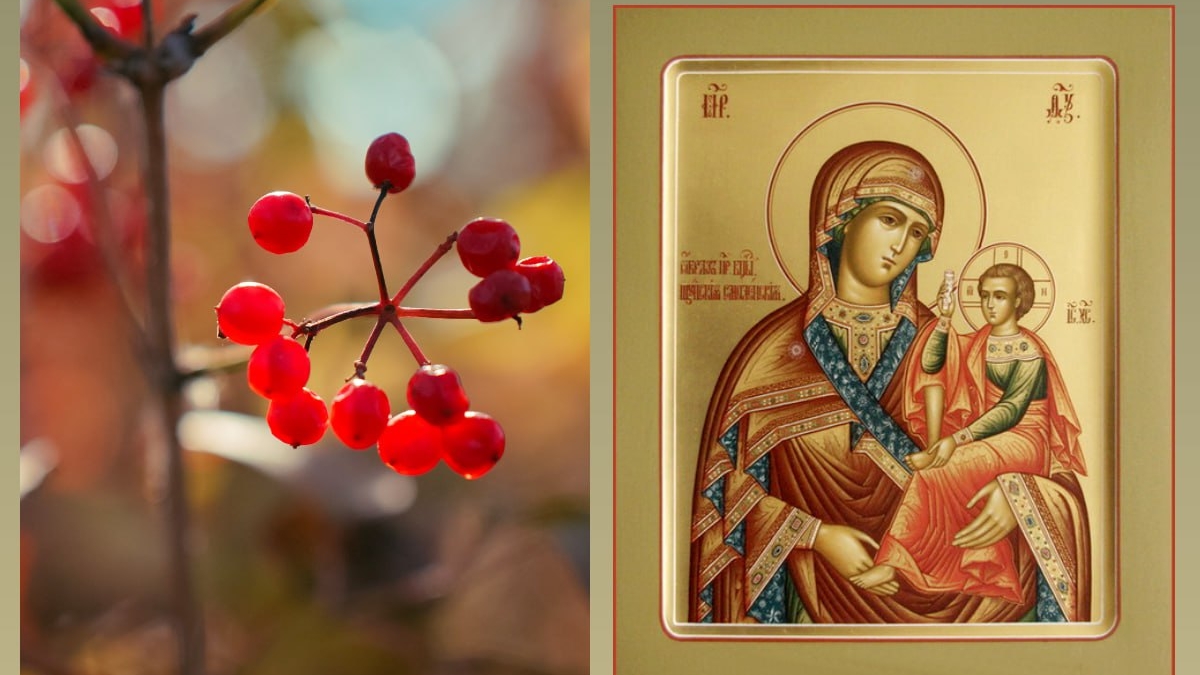 Коллаж ИА SM-News/Икона Богородицы Шуйско-Смоленская