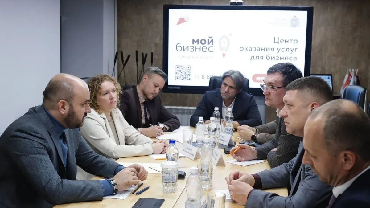 Меры поддержки предпринимателей обсудили в Самаре на встрече с Вячеславом Федорищевым