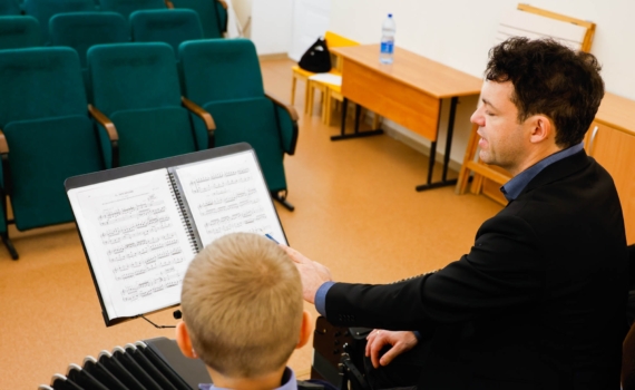 Иосиф Пуриц провел «Уроки мастерства» в Щекинском районе  