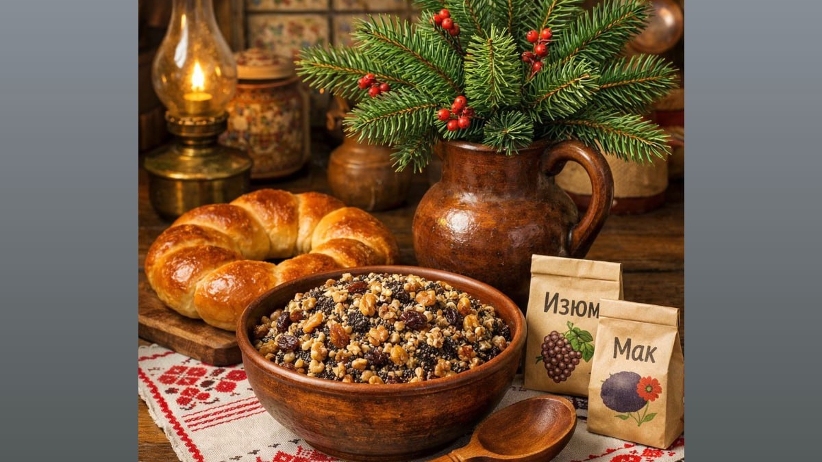 Сочиво, кутья или коливо? Одно блюдо, три имени — не ошибиться в Сочельник: рецепт счастья на год ИА SM-News, chatgpt.com