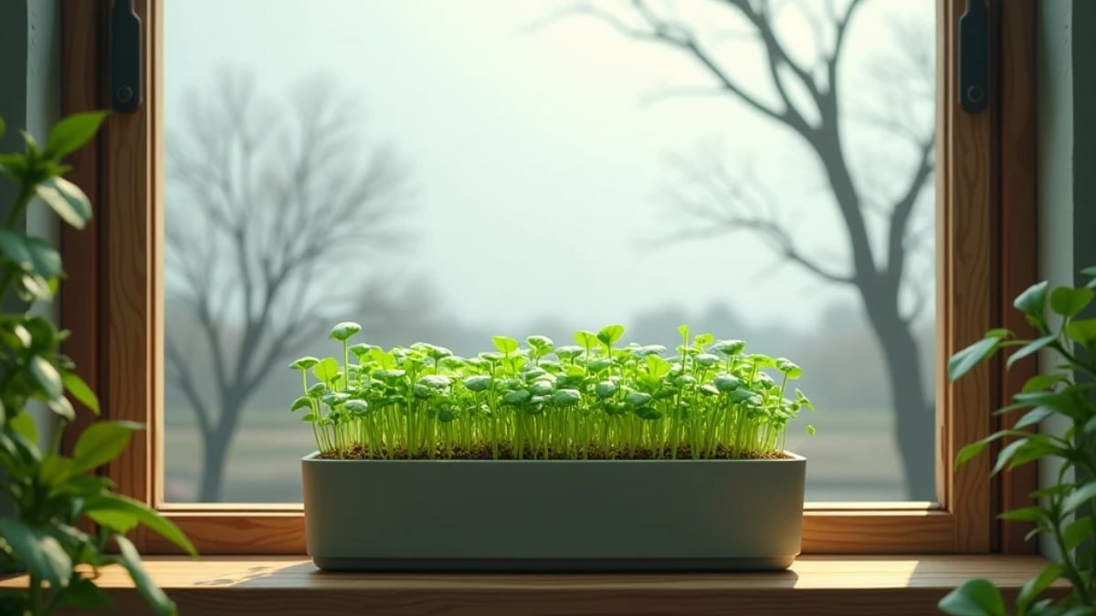 5 шагов, чтобы микрозелень росла как бешеная на подоконнике: урожай — круглый год и еженедельно ИА SM-News, seaart.ai