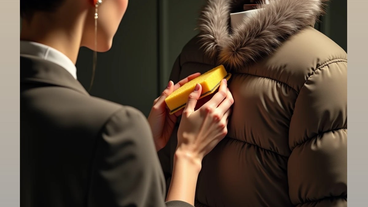 Пять минут — пятна на пуховике как не было: выводятся даже застарелые ИА SM-News, seaart.ai